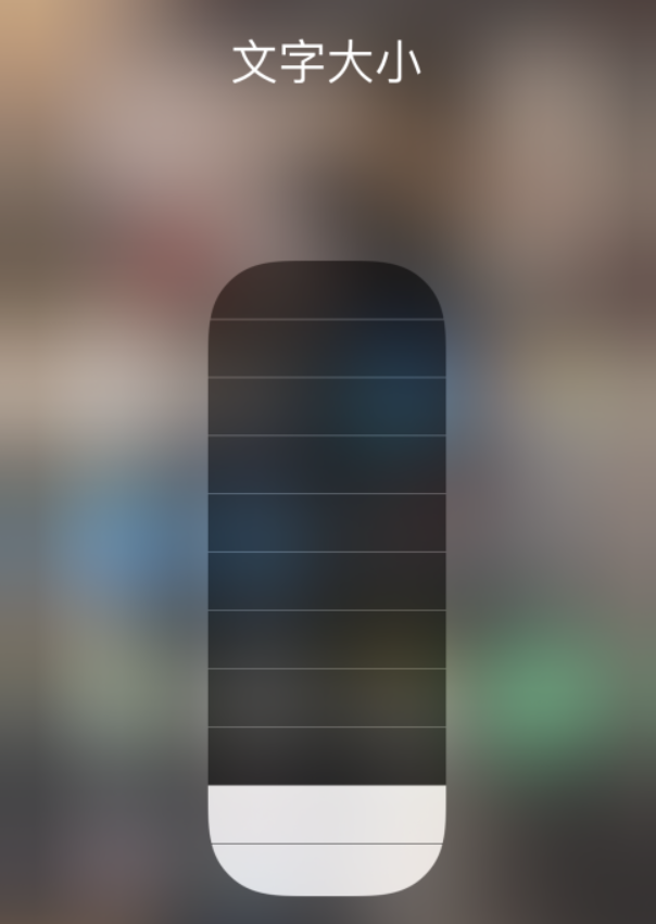 宜都苹果手机维修分享小技巧：在 iPhone 控制中心快速调节字体大小 